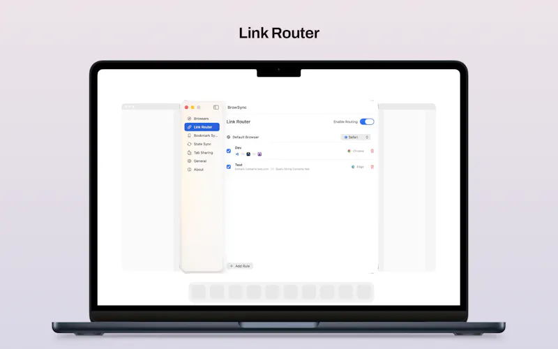 BrowSync screenshot 2