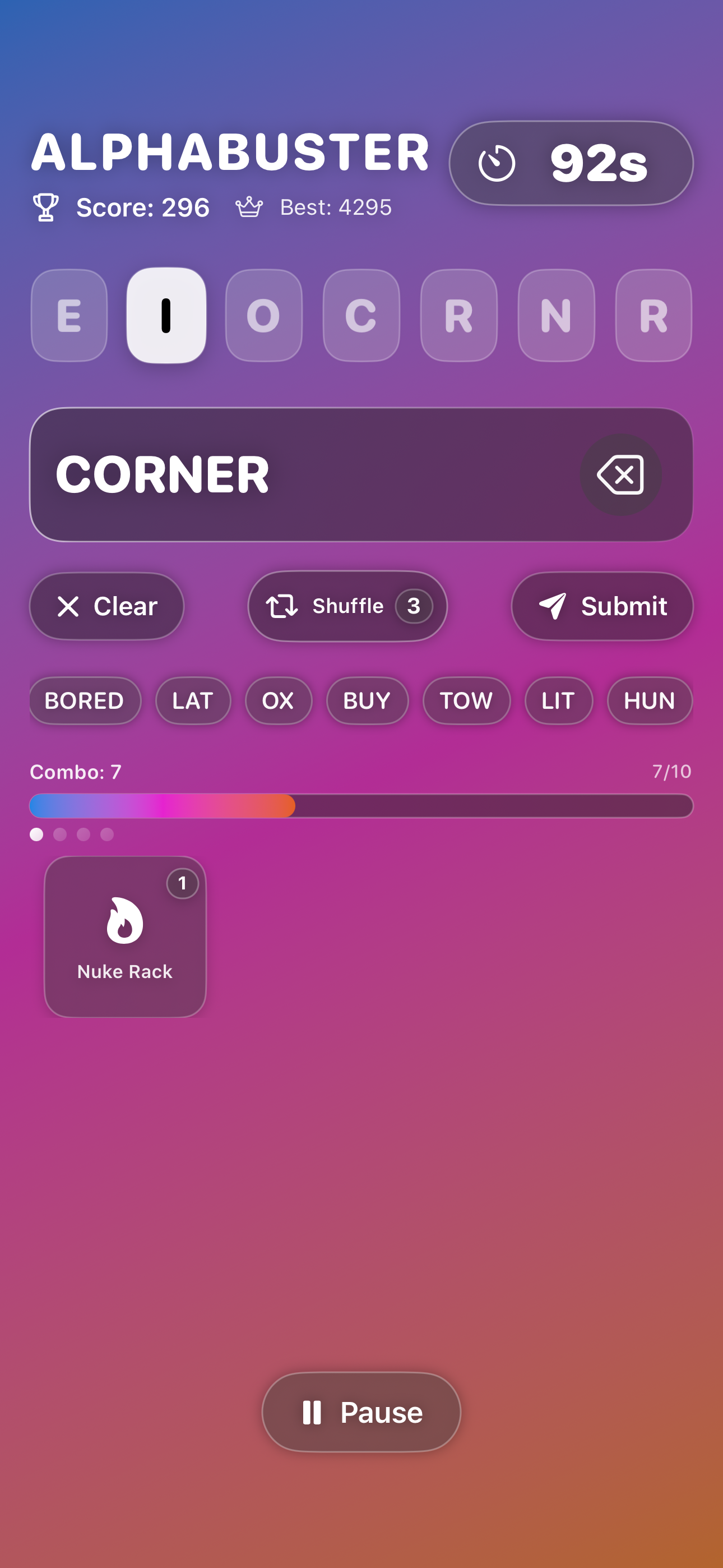 Alphabuster - Screenshot 4 showing product features and functionality