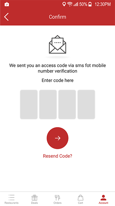 Food Delivery. Restaurant IOS gallery image