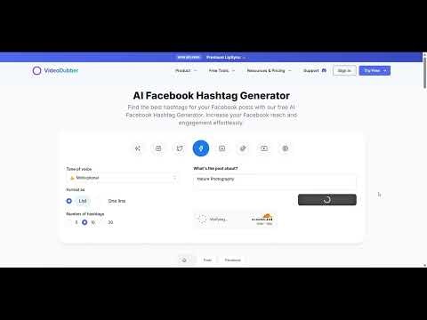 Facebook Hashtag Generator gallery image