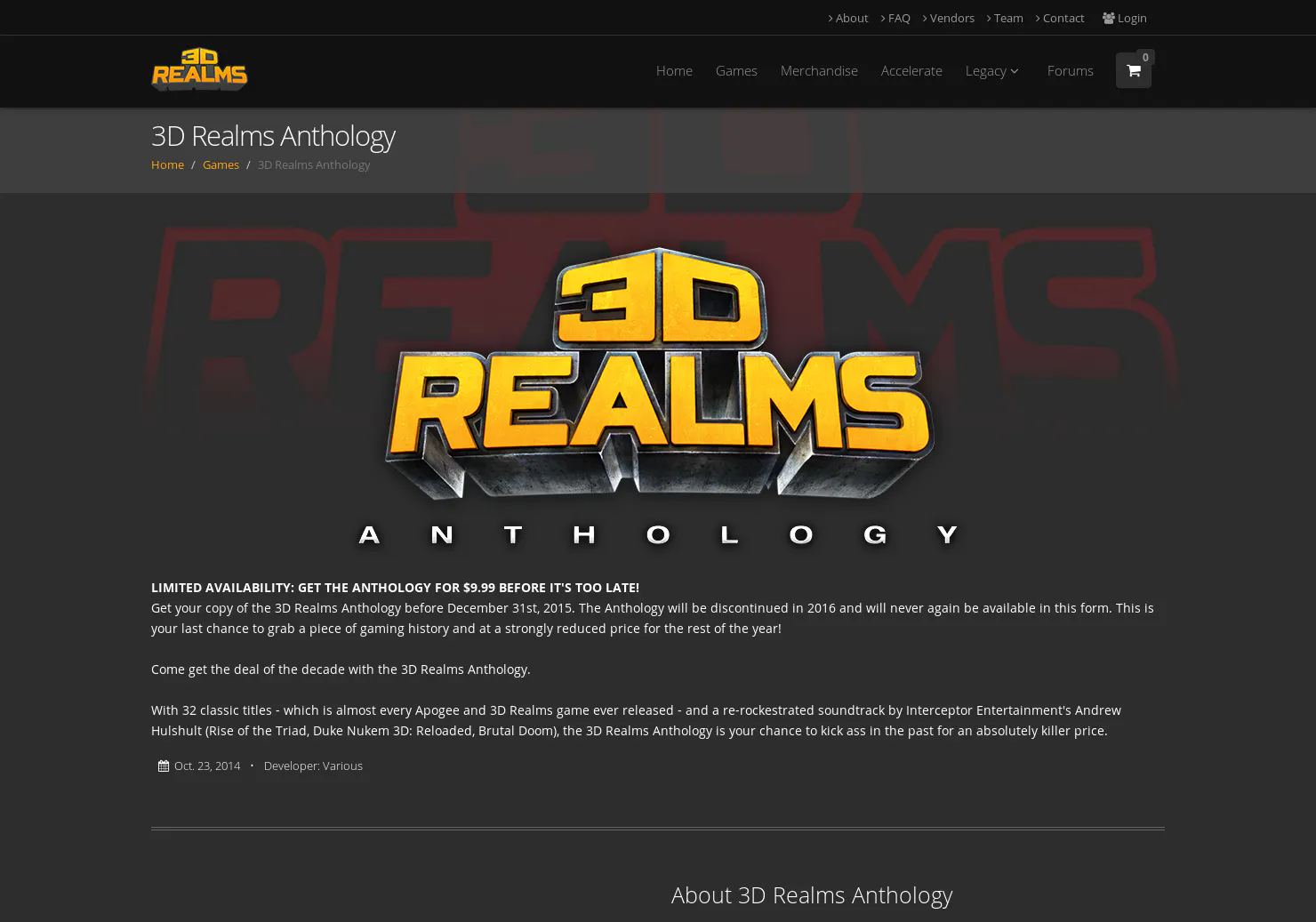 3D Realms Anthology