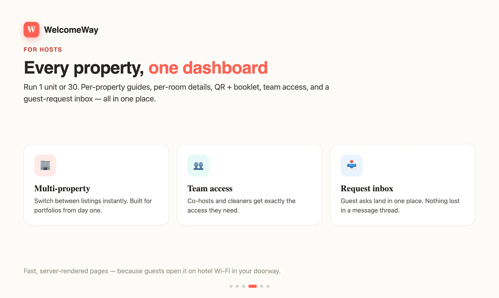 WelcomeWay screenshot 4