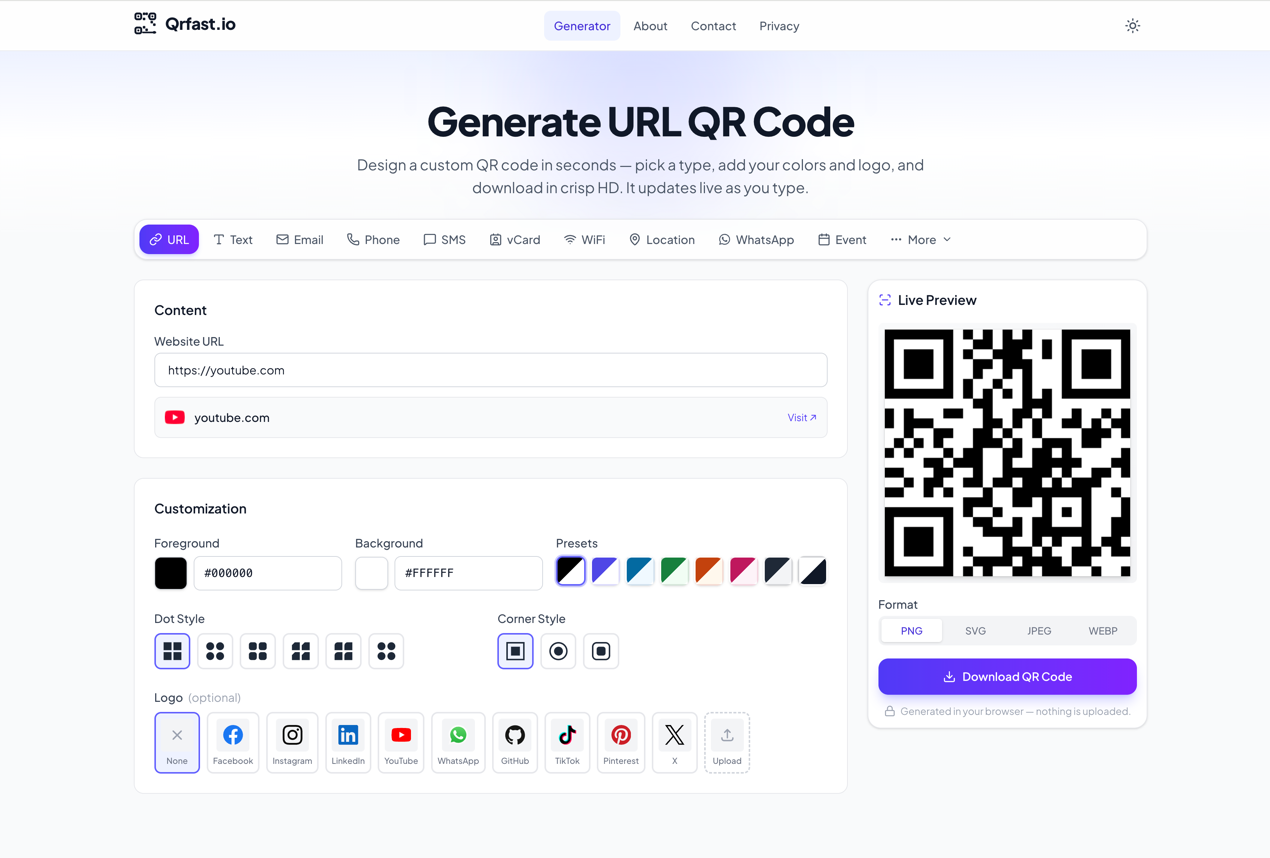 Qrfast.io gallery image