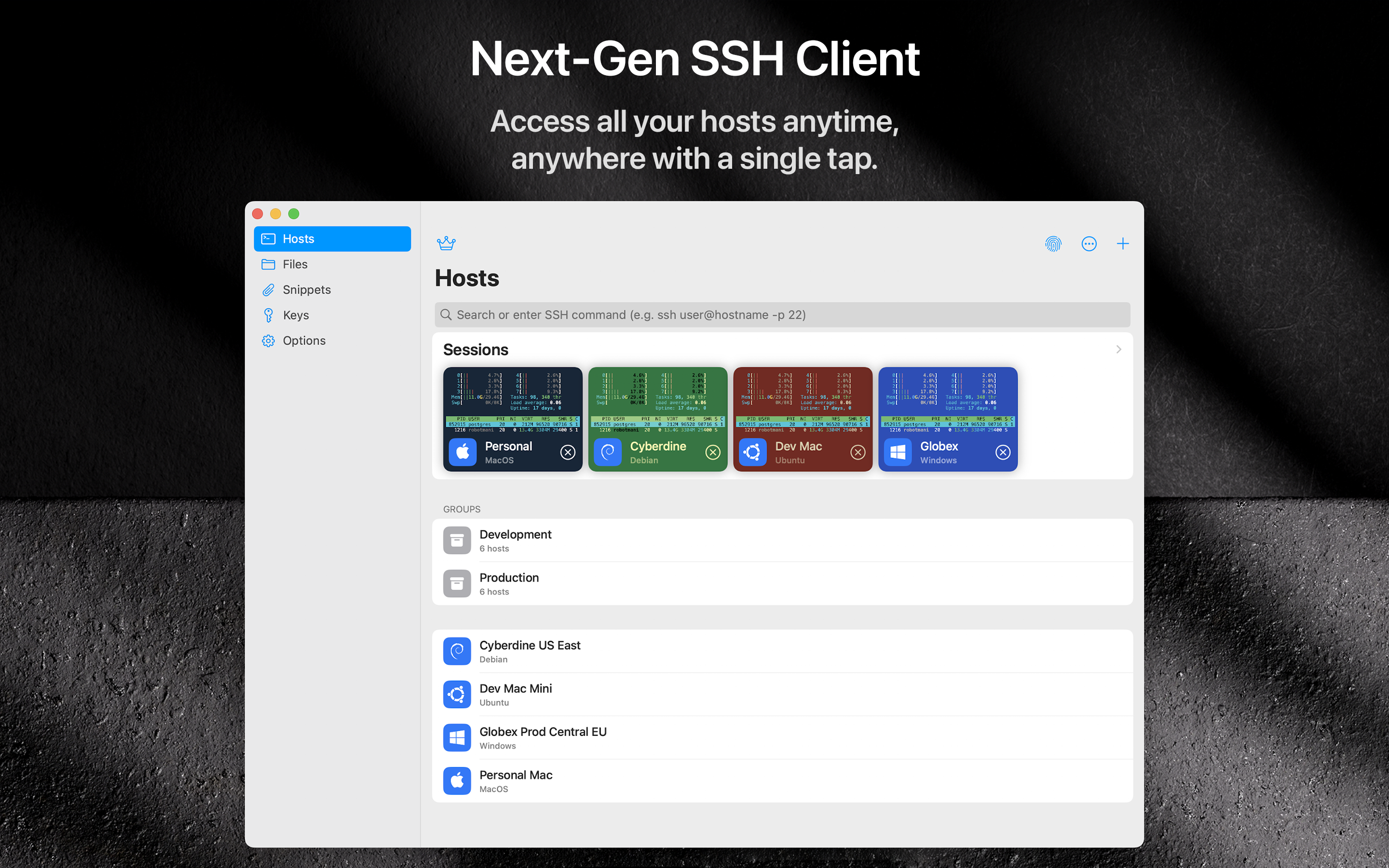 Termix: cliente SSH inteligente media 1