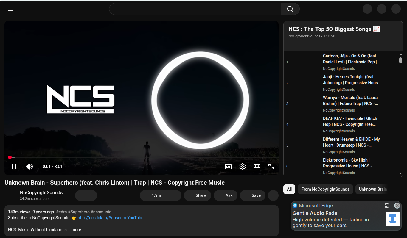 UxP Gentle Audio Fade gallery image