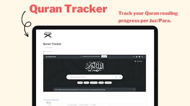 Ramadan Planner | Notion Template gallery image