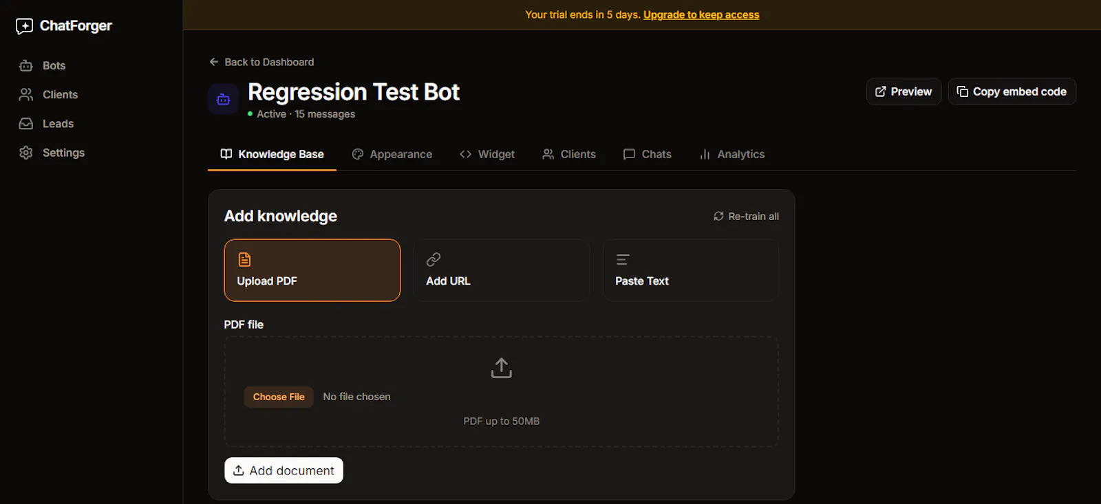 ChatForger screenshot 5
