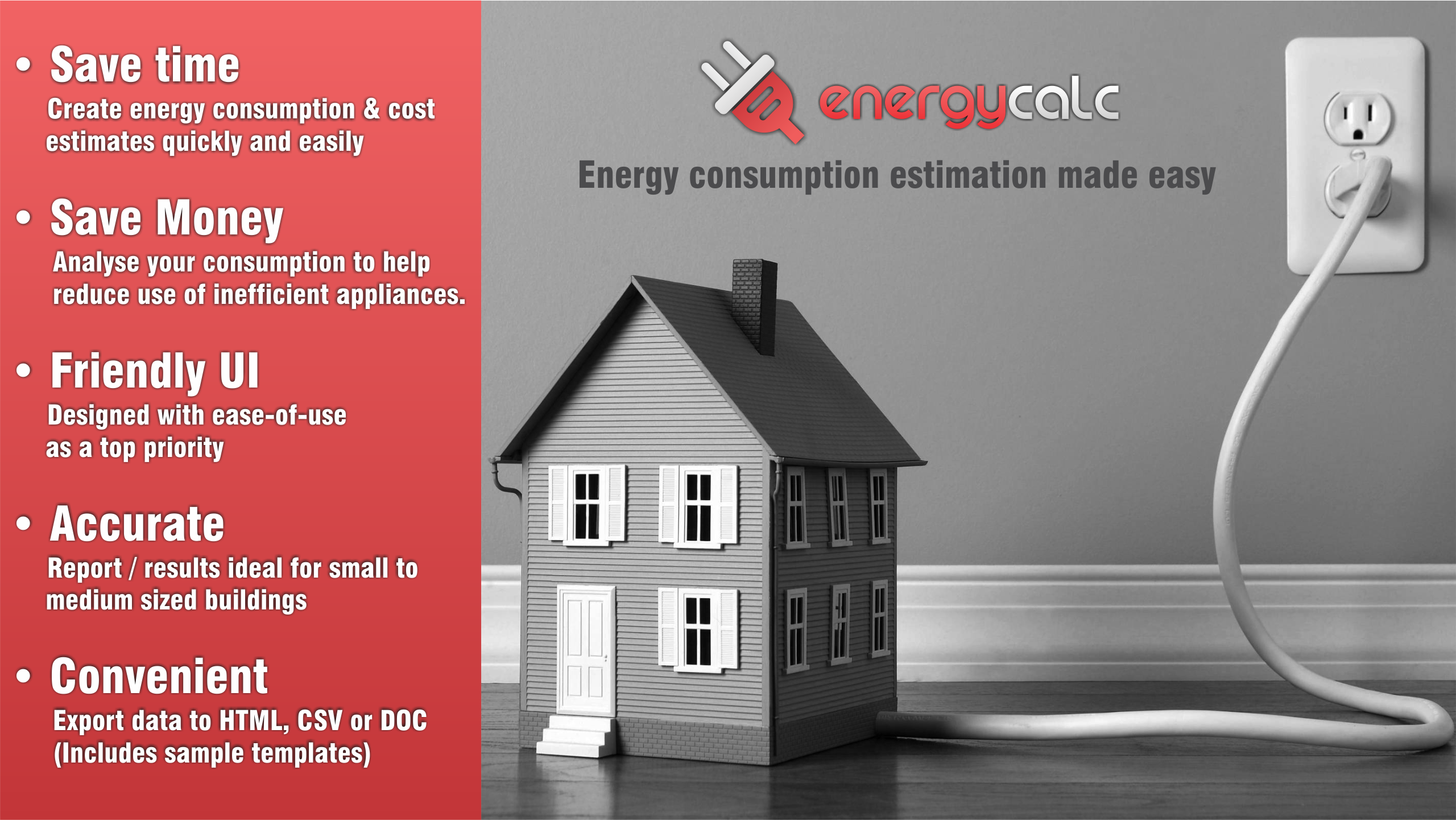 EnergyCALC - Energy usage calculator gallery image