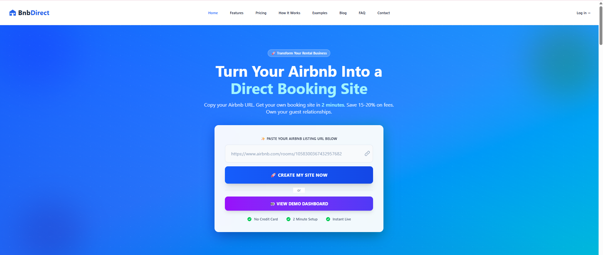 BnbDirect - Screenshot 2 showing product features and functionality