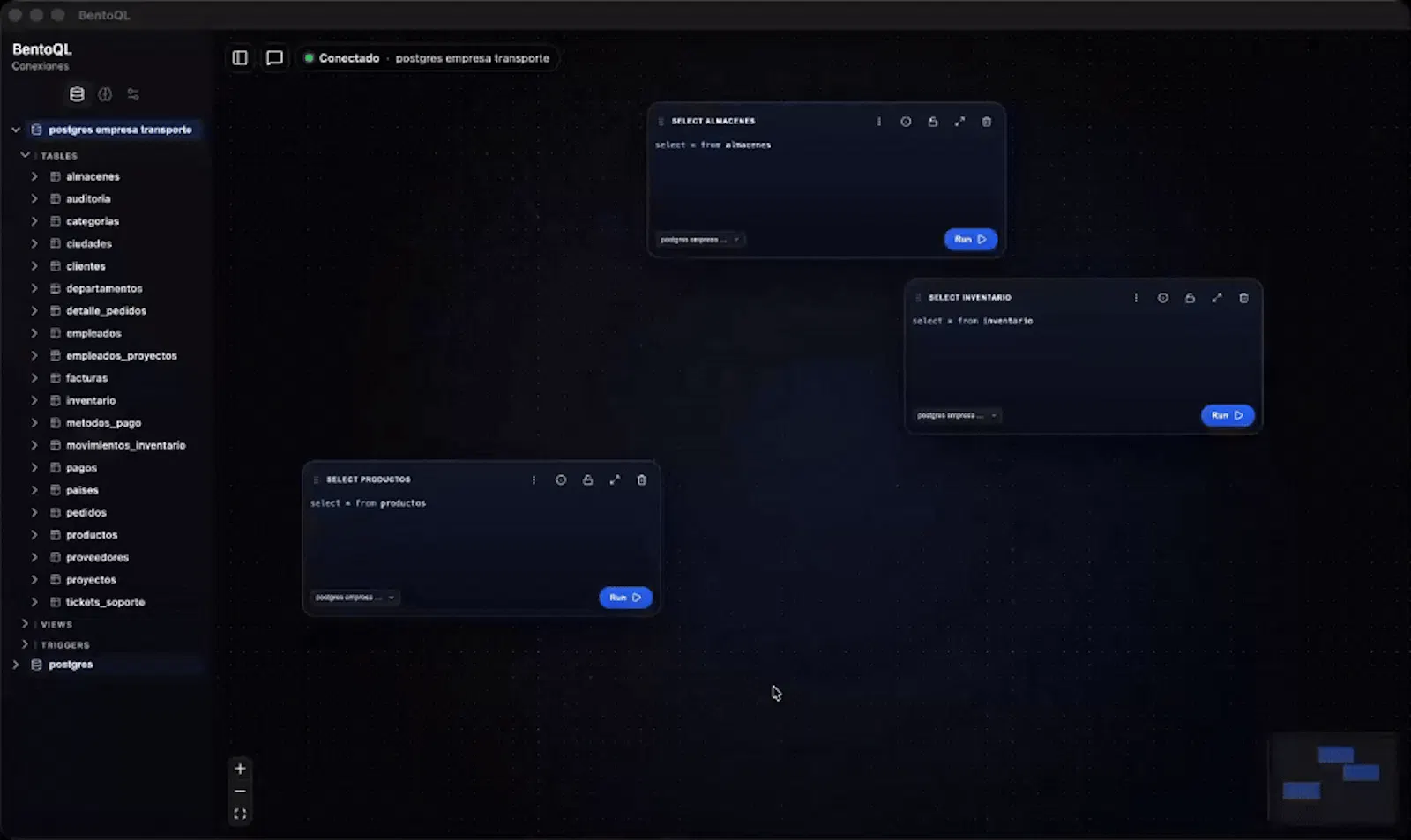 BentoQL screenshot 1 (video preview)