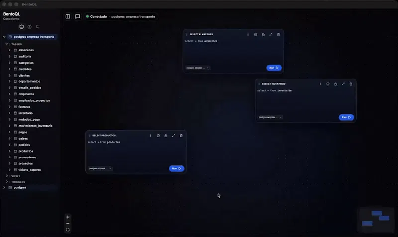 BentoQL screenshot 1 (video preview)