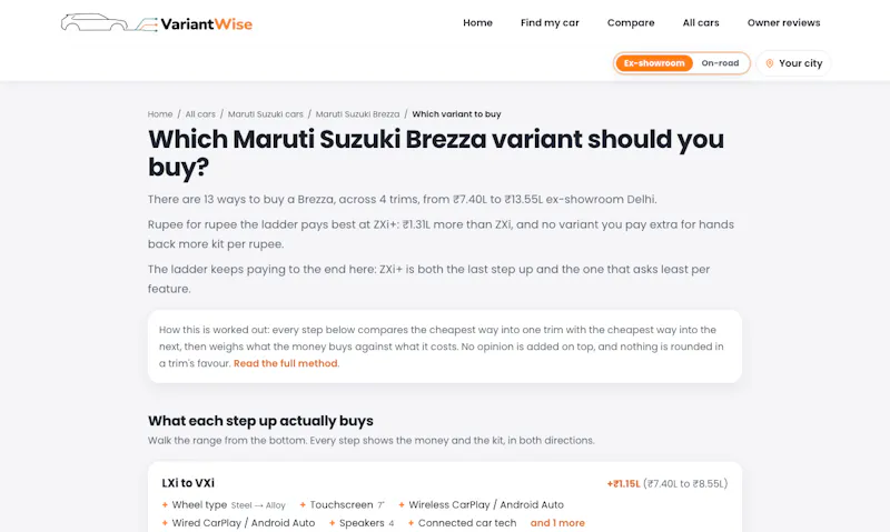 VariantWise screenshot 6