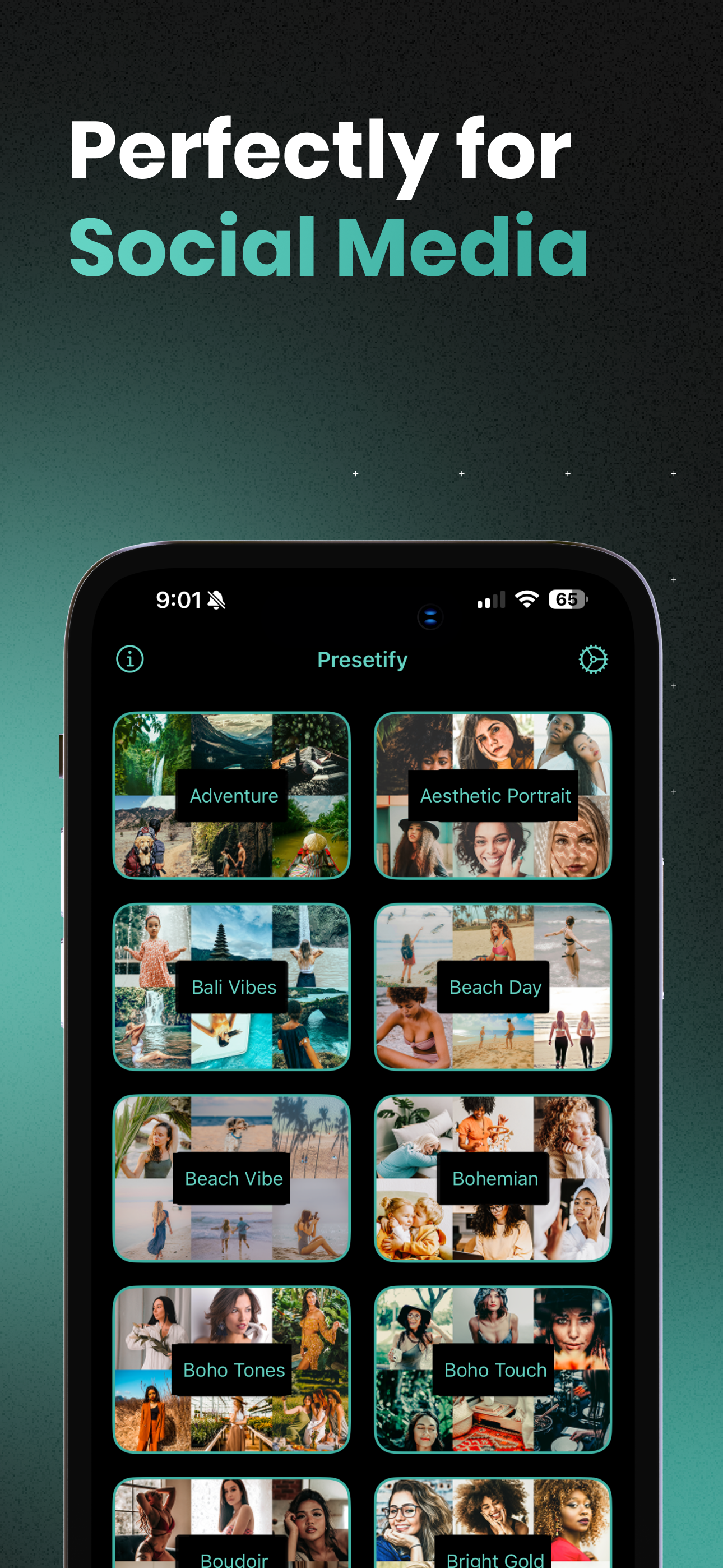Presetify - Lightroom Presets - One-tap edits for every vibe. Simple, fast, powerful. media 1