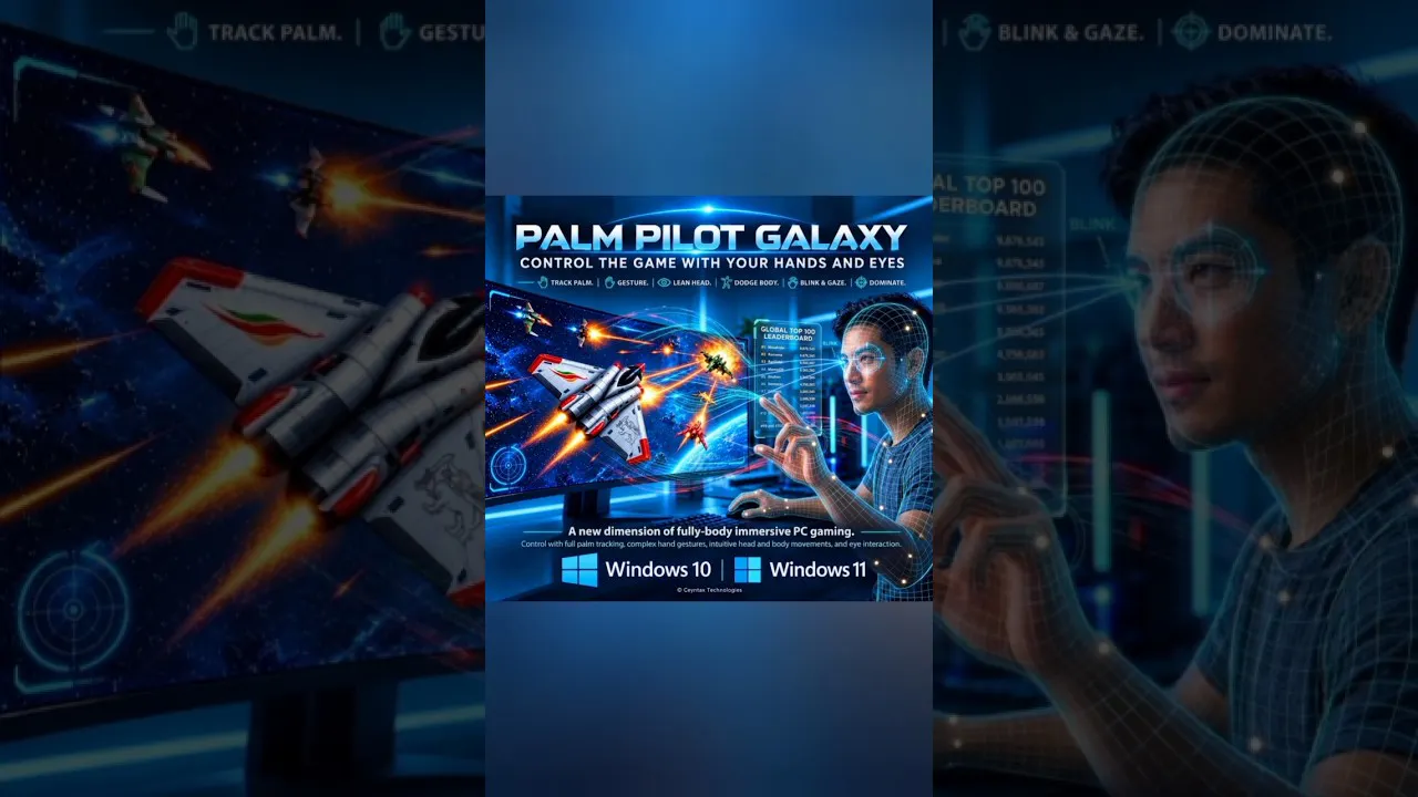 Palm Pilot-Galaxy - Gesture Control Game gallery image
