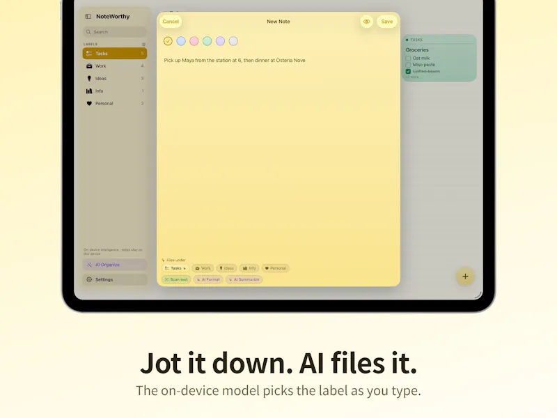 NoteWorthy screenshot 4