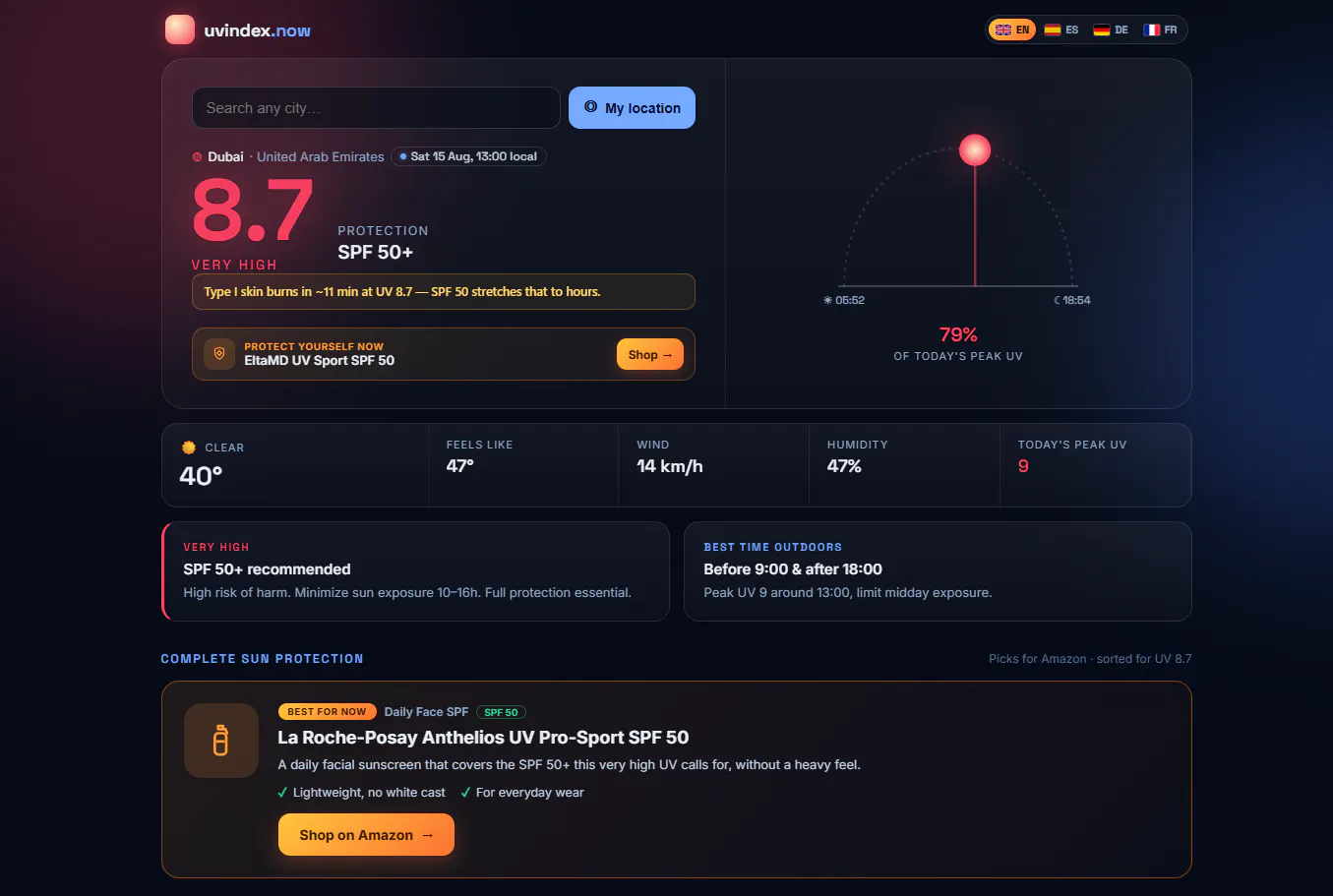 UV Index Now gallery image