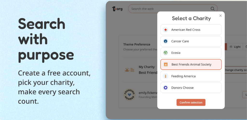 1.org - Screenshot 2 showing product features and functionality