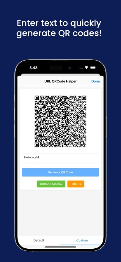 وسائط url qrcode Helper-for Safari - أداة رمز QR All-in-One لـ Safari على Mac و iPhone و iPad. 4