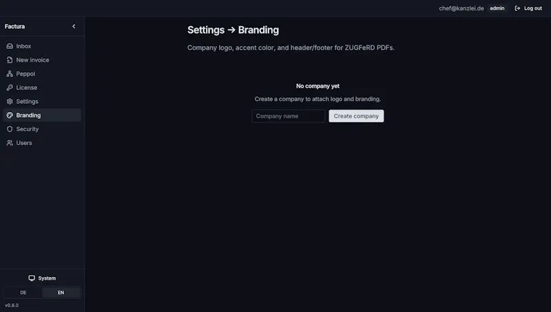Factura screenshot 3