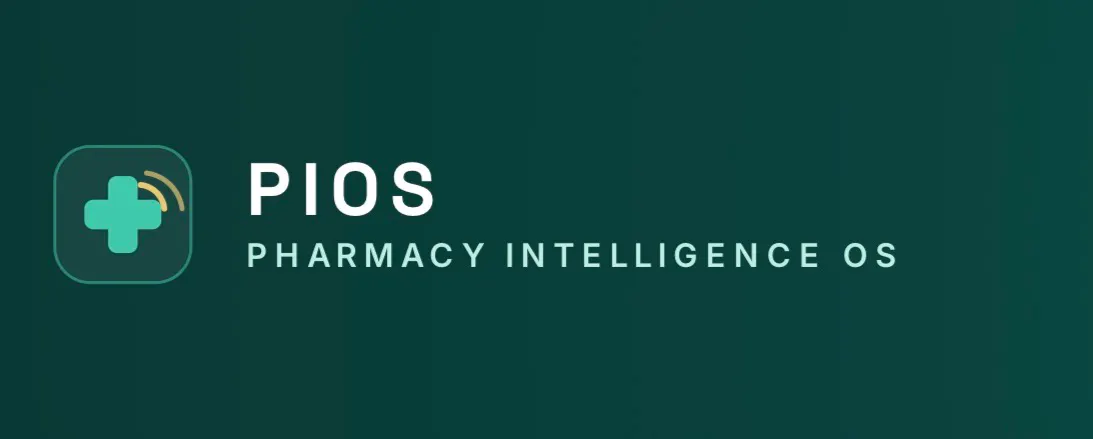 Banner del producto PIOS — Pharmacy Intelligence OS