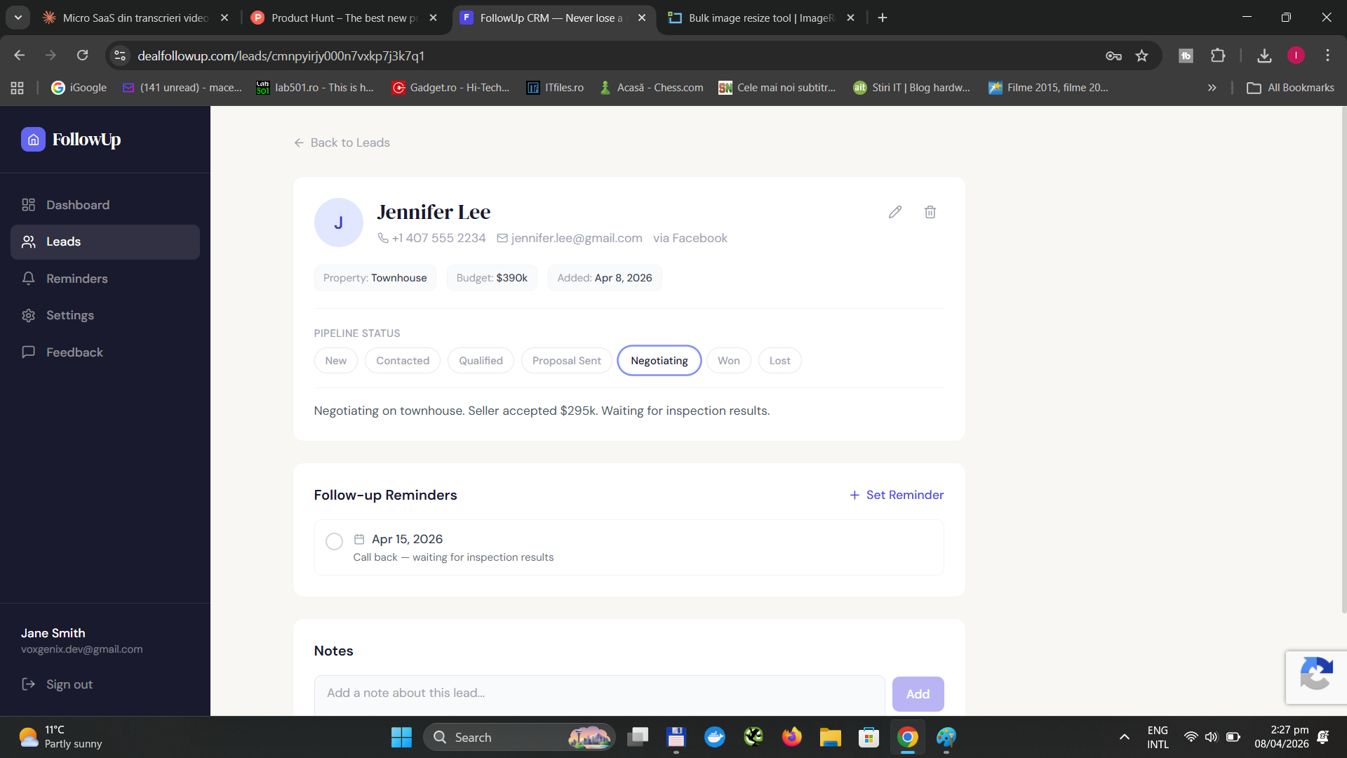 FollowUp CRM gallery image