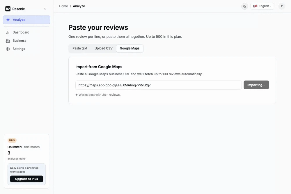 Resenix screenshot 1