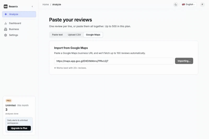 Resenix screenshot 1