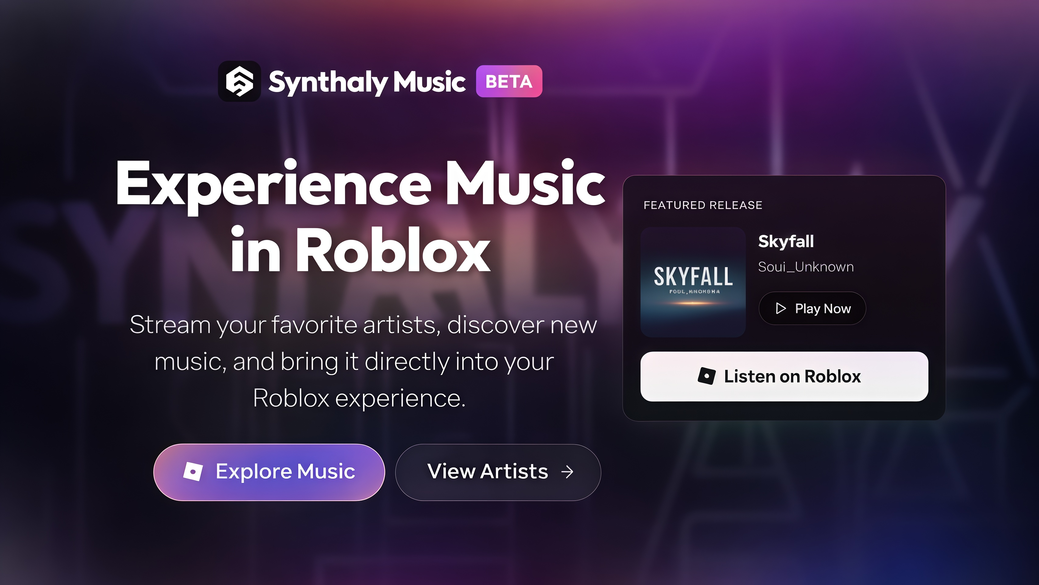 Synthaly Music gallery image
