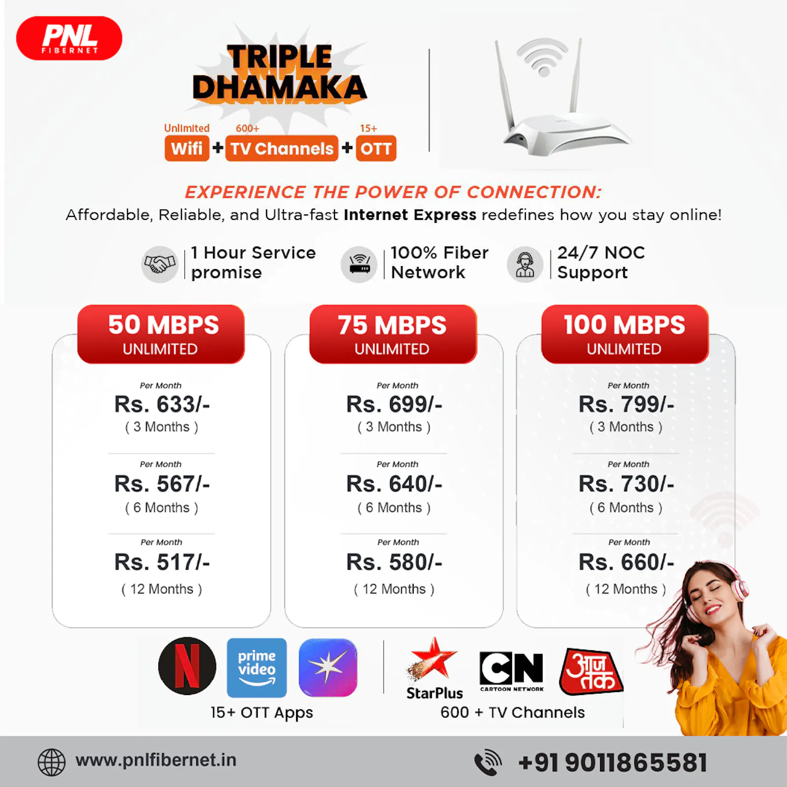 PNL Fibernet screenshot 2