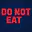 Do Not Eat logo