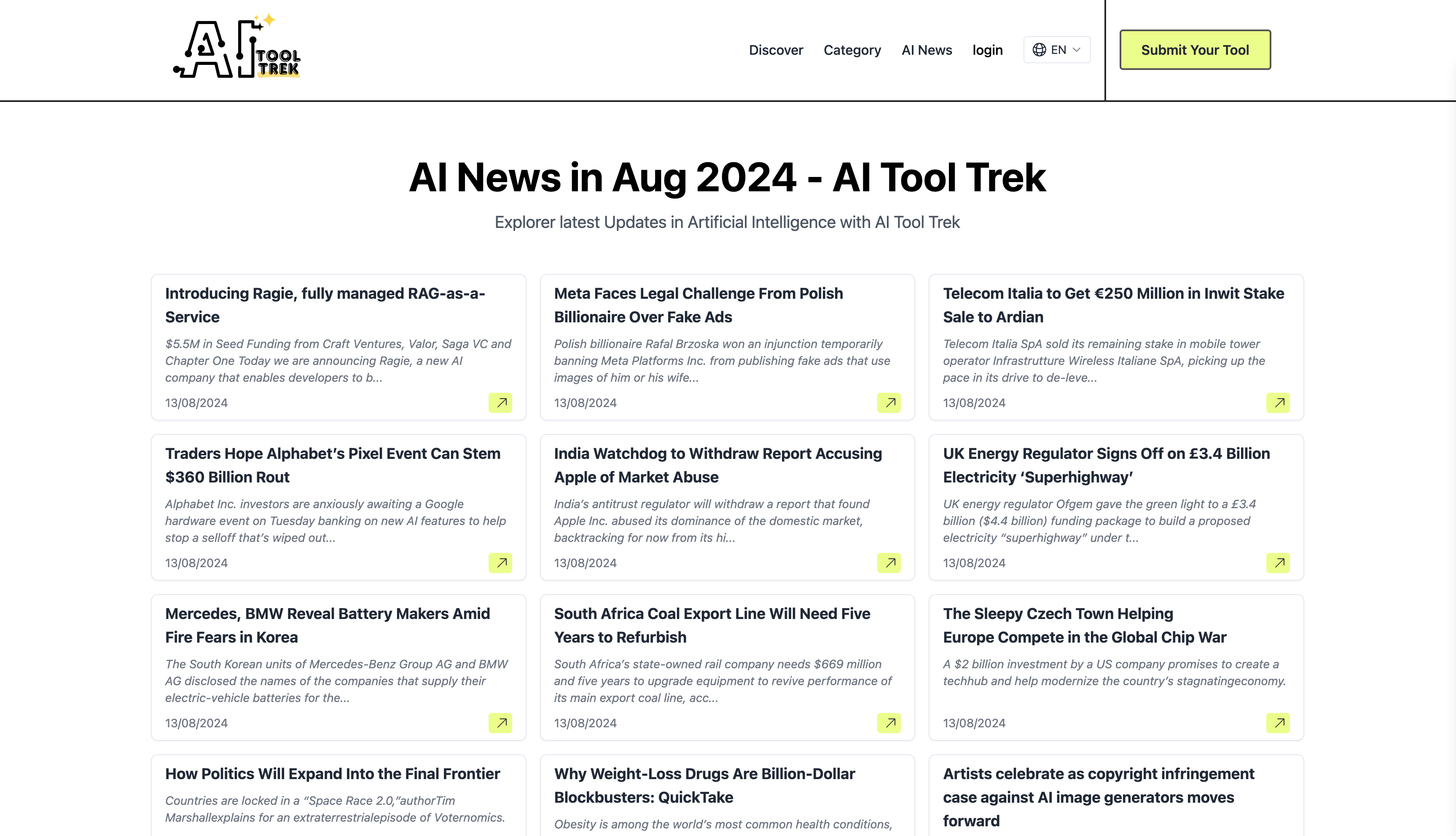 Công cụ AI trek media 3