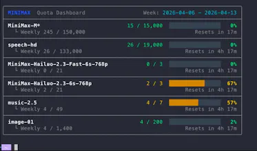 MiniMax CLI 畫廊圖片