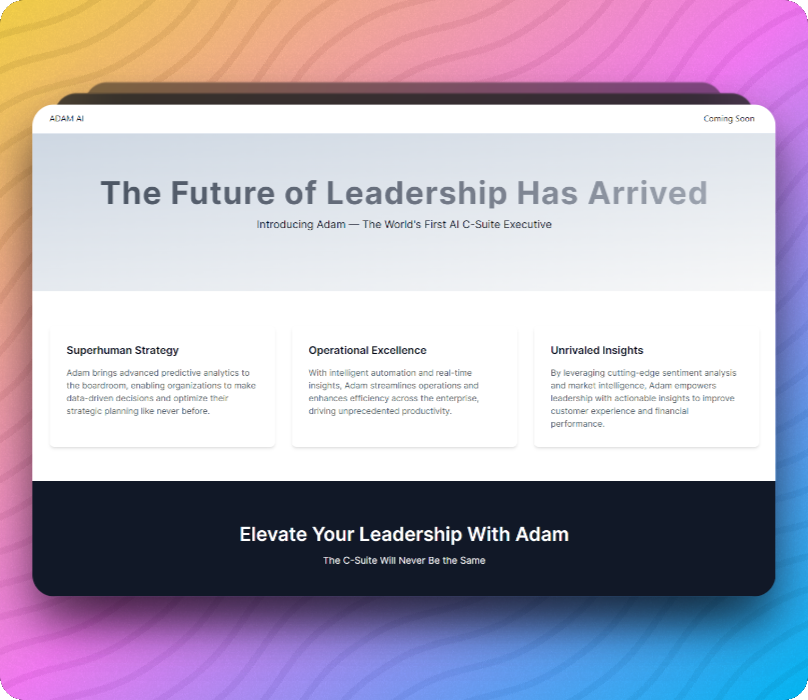 Adam AI gallery image