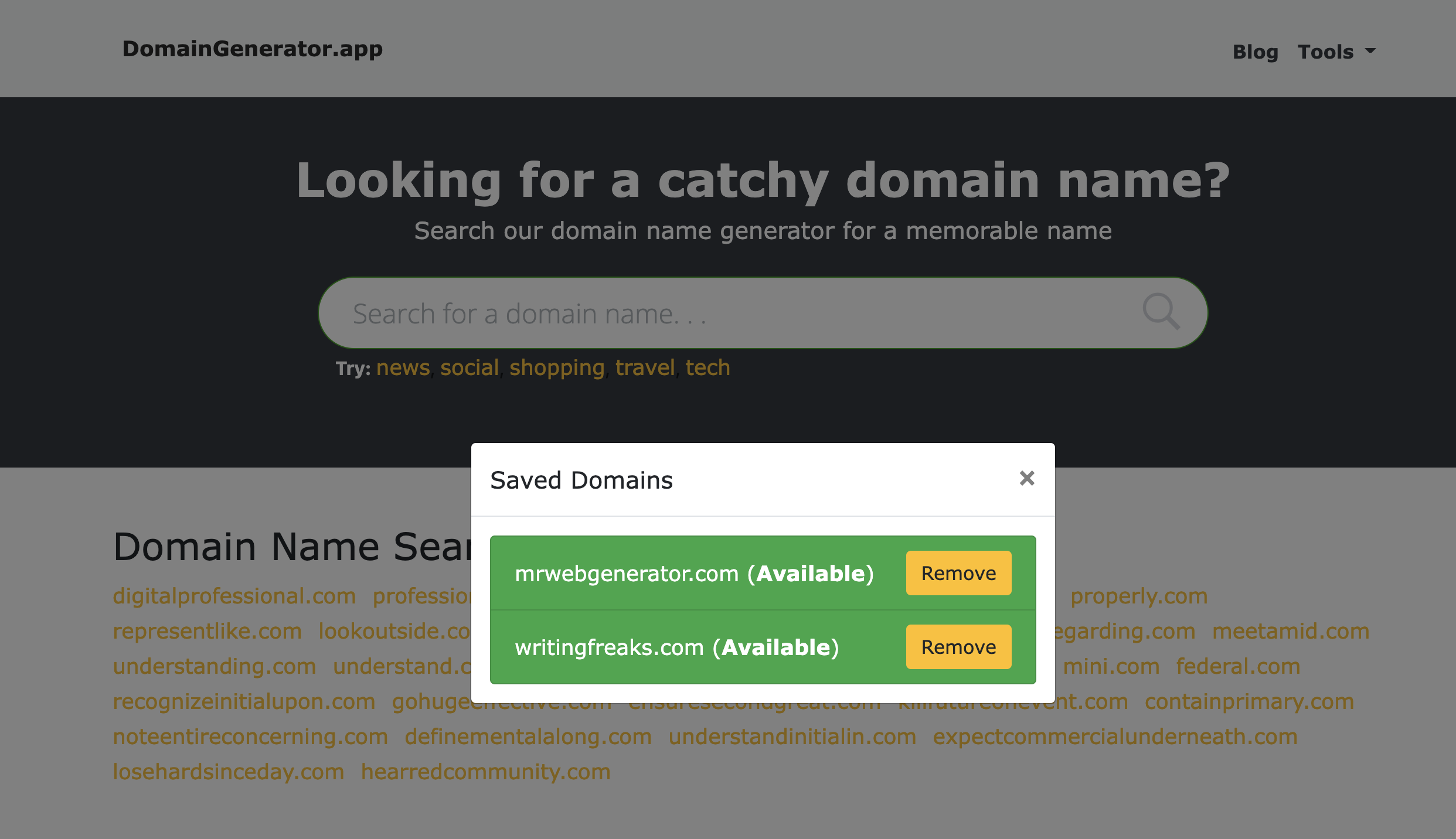 Business Name Generator gallery image