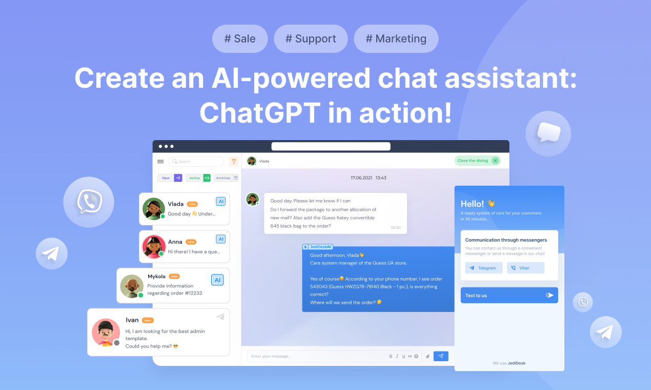 Media HELP AI HETELDESK: Jedidesk AI - Giới thiệu Jedidesk AI: Cách mạng hóa hỗ trợ khách hàng ✨ 2