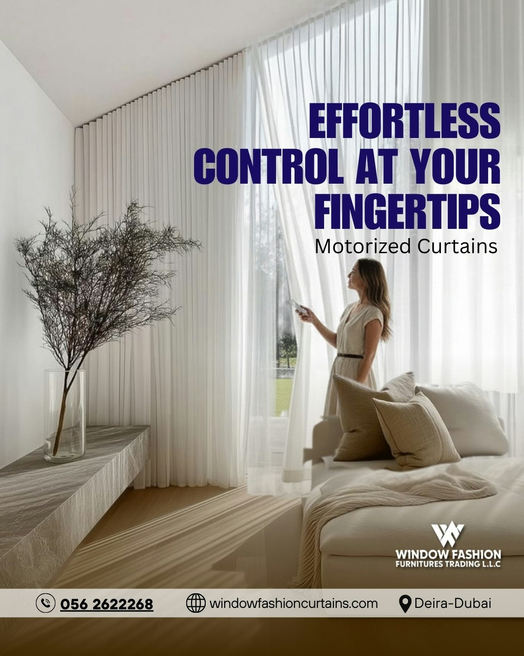 Window Fashion Dubai - Product Hunt launch logo and brand identity