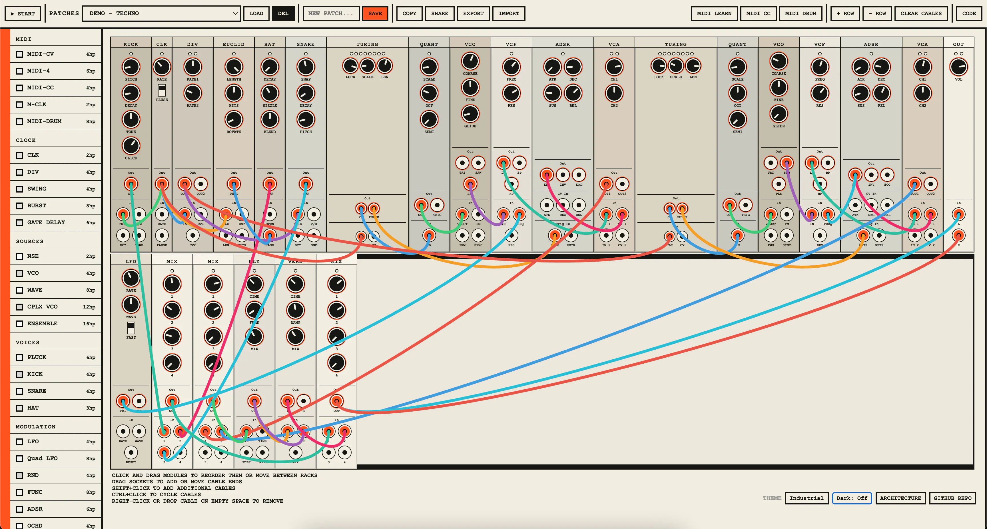 Eurorack JS