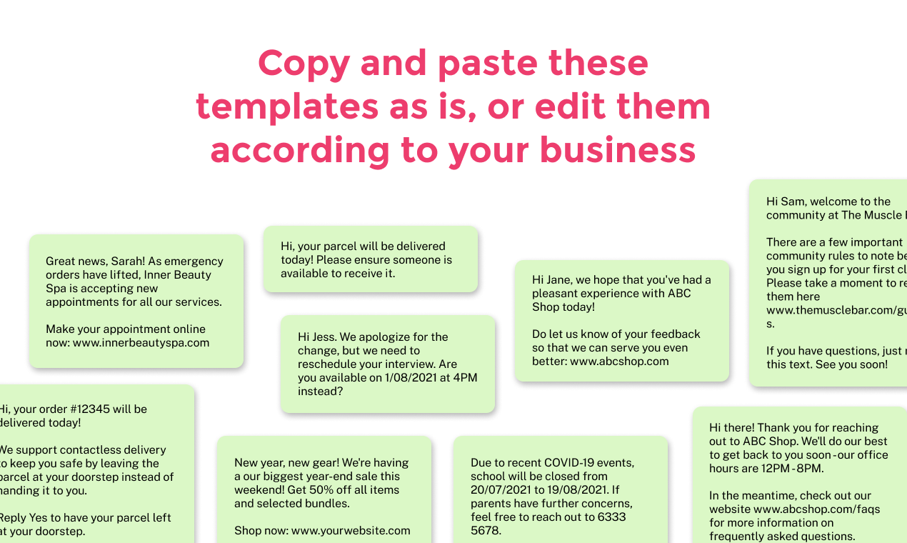 WhatsApp Marketing Templates gallery image