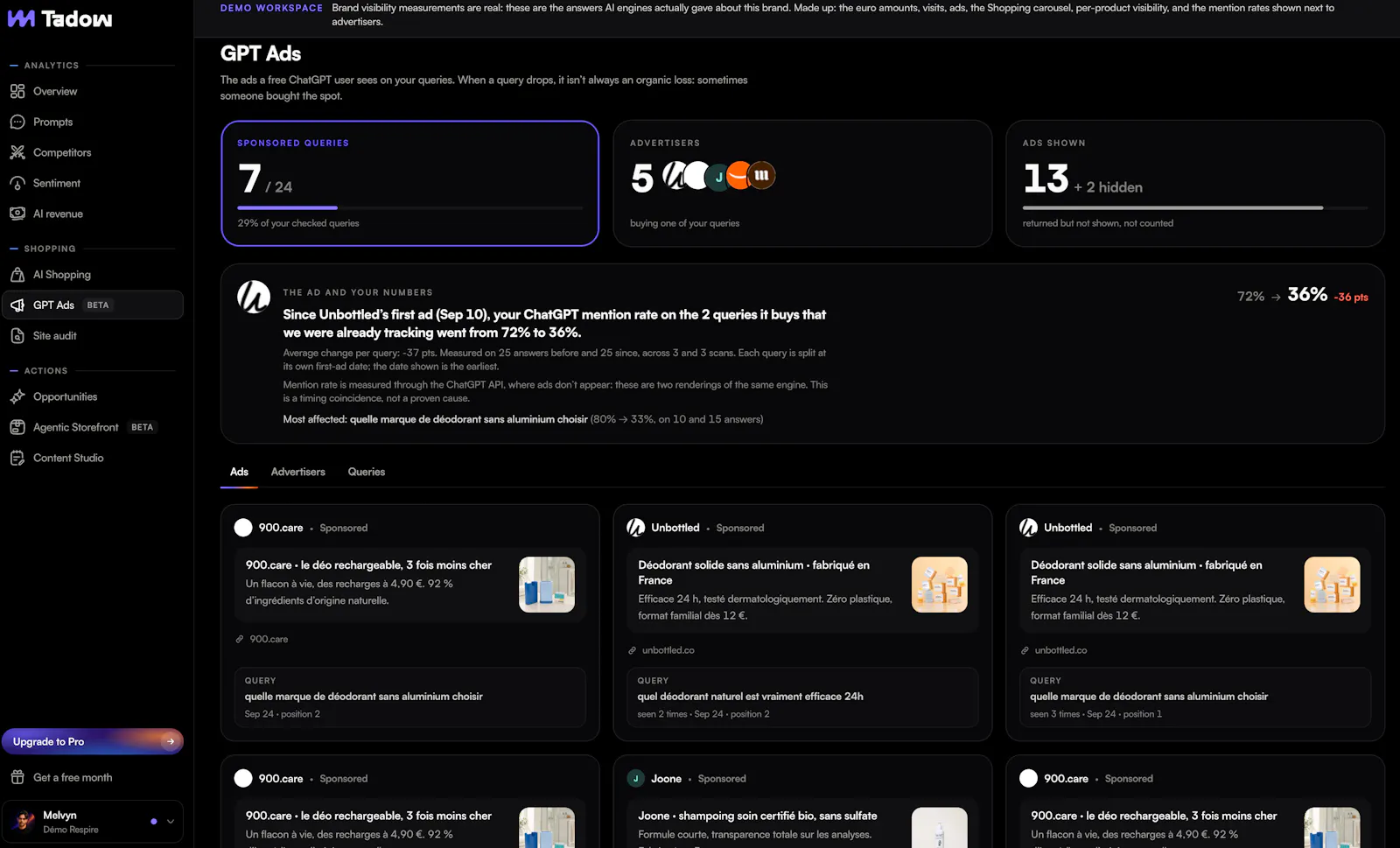 Tadow AI screenshot 9
