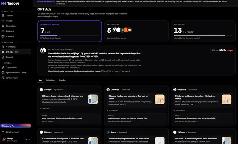 Tadow AI screenshot 9