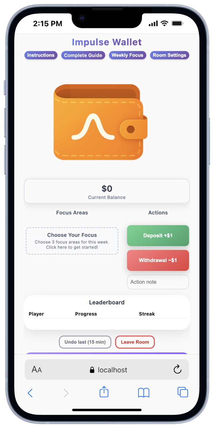 Média Portefeuille impulsif - Tracker de responsabilité sociale pour vous garder aligné sur les objectifs 6
