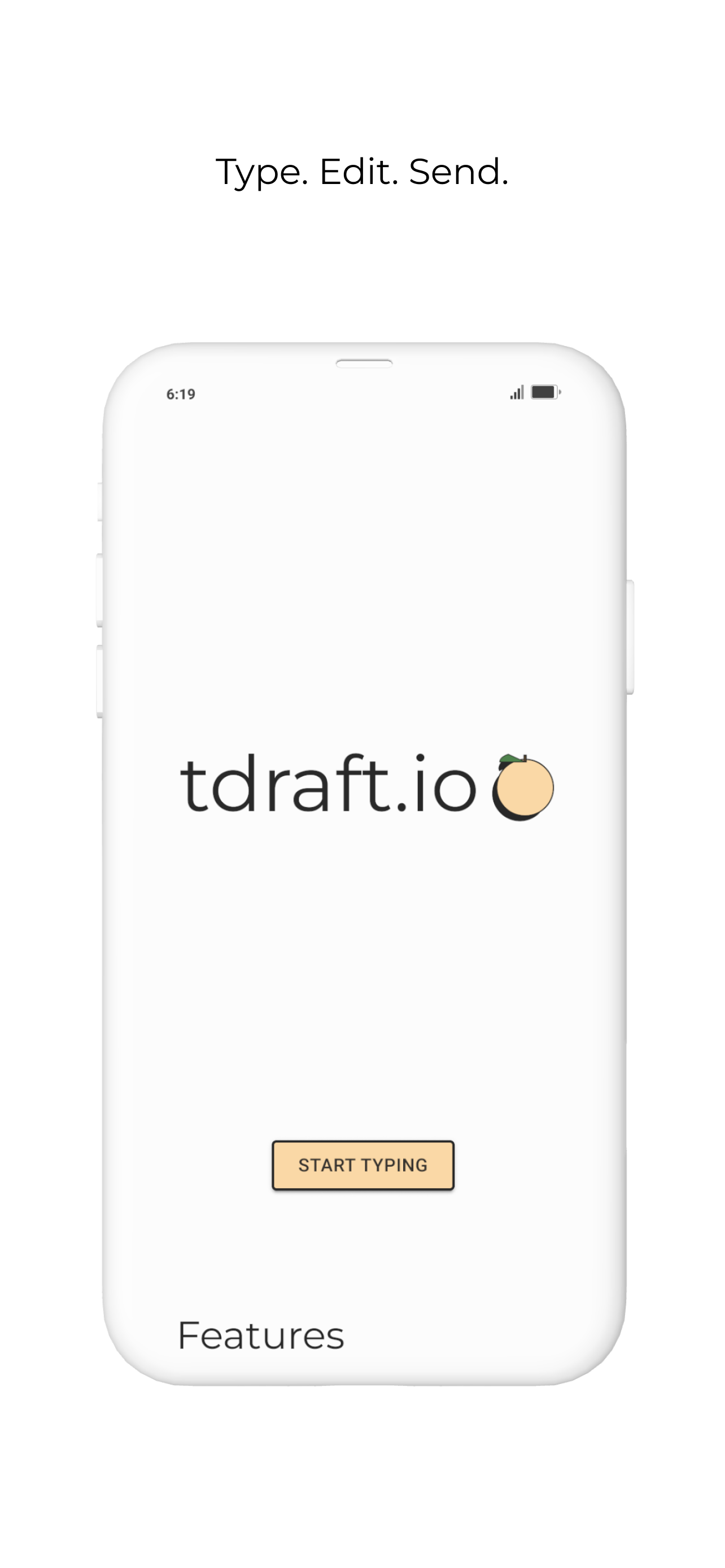 tdraf - TDraft ile hareket halindeyken metni hızlı bir şekilde hazırlayın ve düzenleyin. medya 1