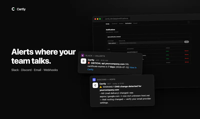 Certly screenshot 3