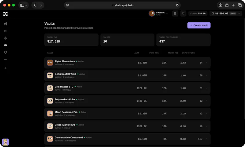 Habitrades screenshot 3
