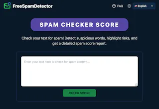 Free Spam Detector gallery image