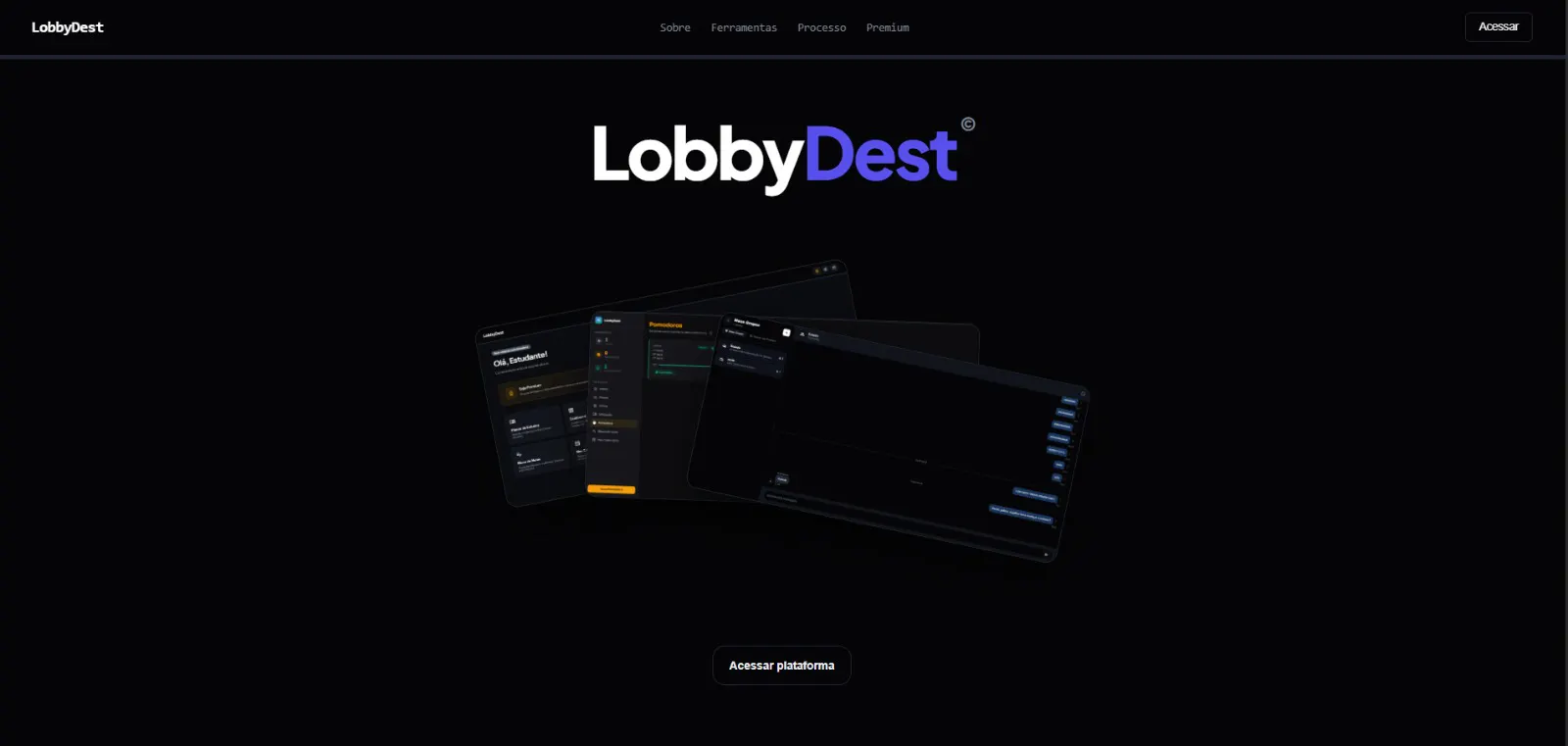 LobbyDest — Plataforma de Estudos