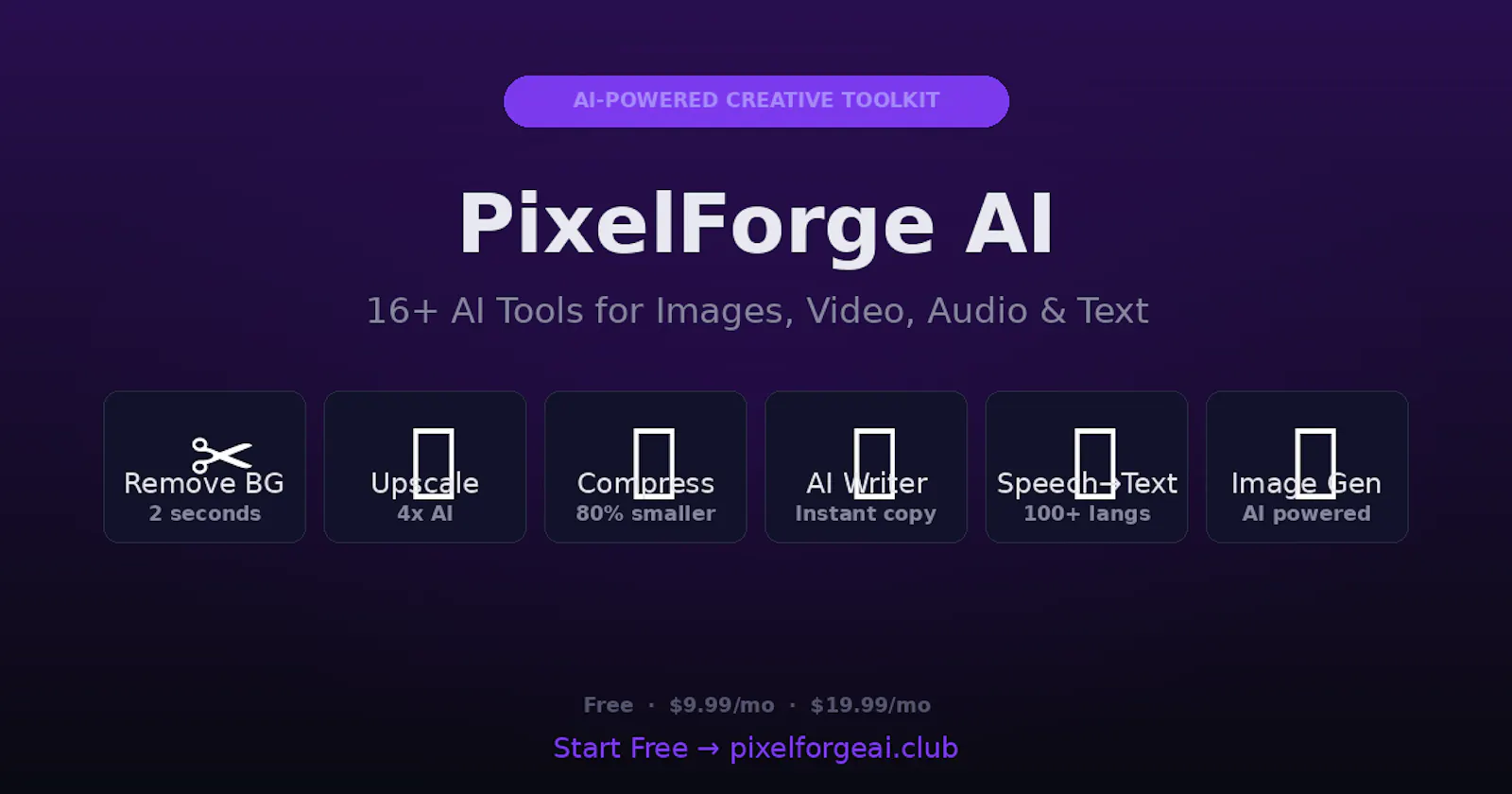 PixelForge AI screenshot 1