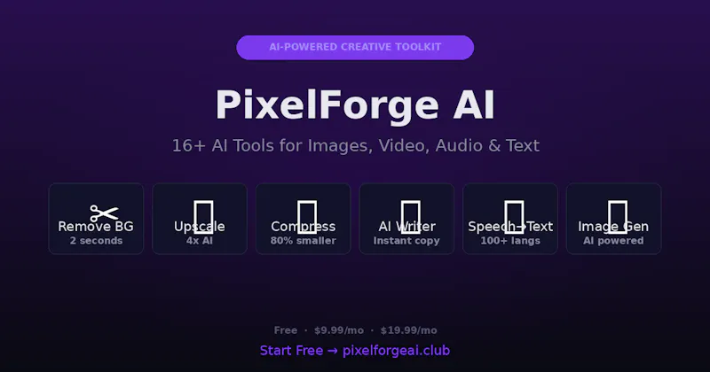 PixelForge AI screenshot 1