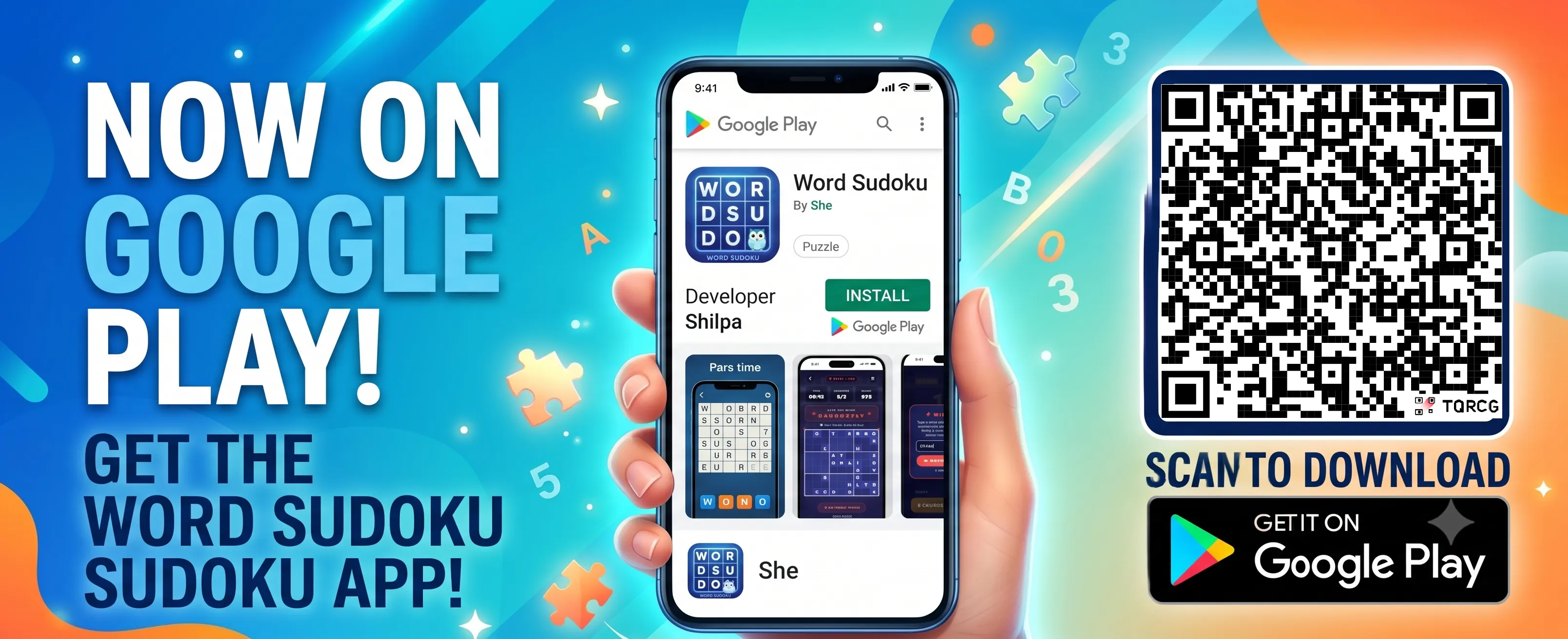 Word Sudoku — A word twist on Sudoku gallery image