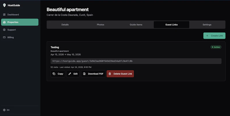 HostGuide screenshot 3